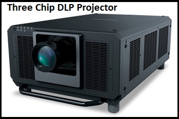 Three Chip DLP Projector