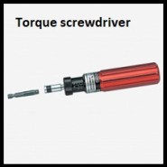 Torque screwdriver