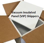 Vacuum Insulated Panel (VIP) Shippers